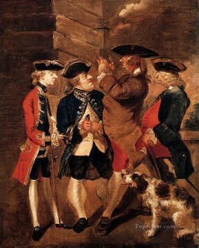 Joshua Reynolds Painting - Portrait Of Charles Turner Sir William Lowther Joshua Reynolds